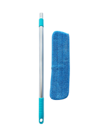 Mopá Brillantadora Microfibra con cabo de aluminio extensible