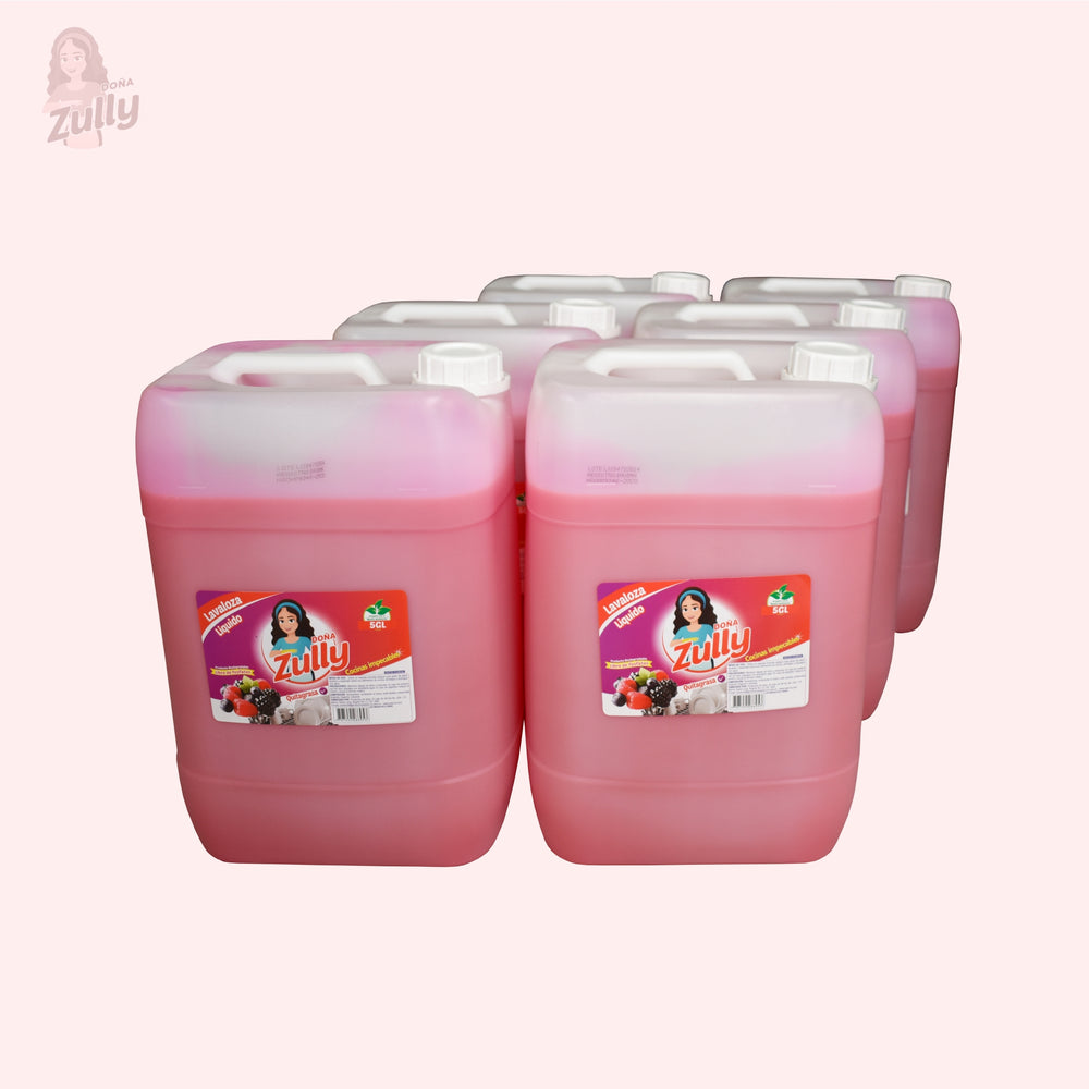 Lavaloza Liquido Frutos Rojos X 6 UND