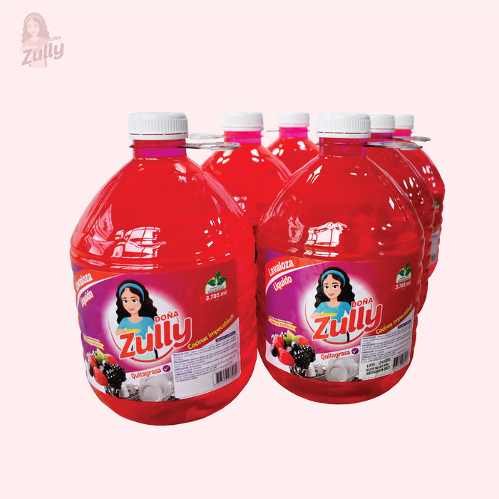 Lavaloza Liquido Frutos Rojos X 6 UND